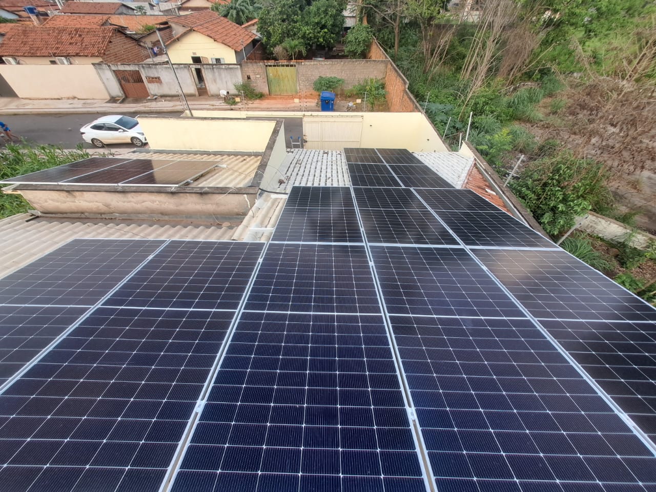 Projeto de energia solar instalado pela Fotovoltaica Rio Preto