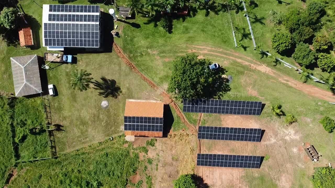 Projeto de energia solar instalado pela Fotovoltaica Rio Preto